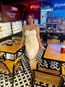 Floral Print Midi Dress