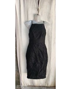 Sparkling Black Bodycon Dress