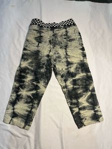 Unique Tie-Dye Jeans with Waistband