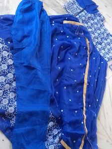 READY MADE ANARKALI DRESS SET