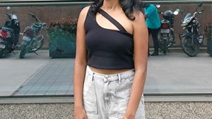 Black One Shoulder Top