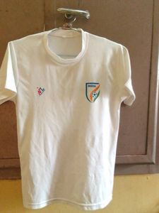 White Indian Logo Jersey