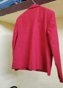 Women's Red Blazer