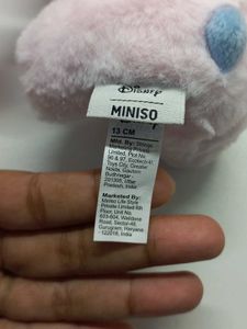 Milk Tea Desire Stitch Miniso Plush Toy