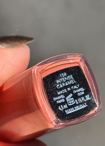 Chanel duo Lipstick + gloss shade intense caramel