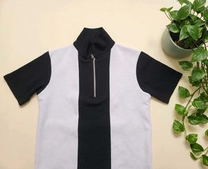 Winter Half-Zip Polo T-Shirt