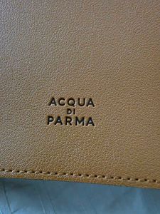 Acqua di Parma tan coloured pouch