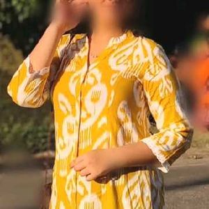 Vibrant Yellow Kurta