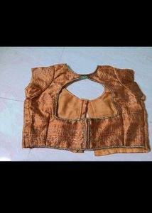 Elegant Copper Silk Saree