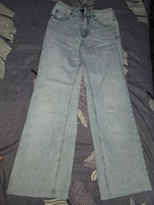 Light Wash Wide Leg Jeans