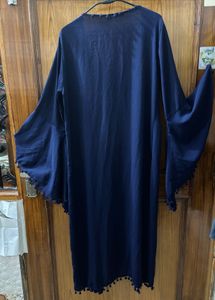 🌸Stylish Navy Blue Pom-Pom Shrug