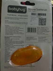 Babyhug Silicone Toothbrush with Case