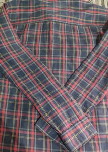 Men's Plaid Button-Up Shirt