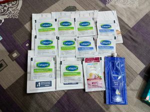 Cetaphil, Mamaearth & Nivea Skincare Samples