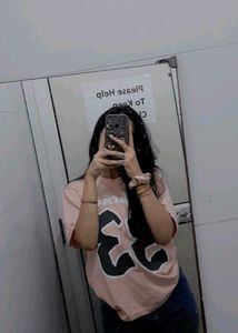 Pink "New York City 33" Graphic Tee