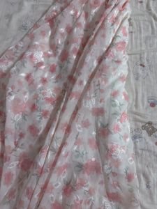 Chic Floral Print Puff Sleeve Dress