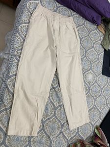 Uniqlo - Beige Trouser Pants
