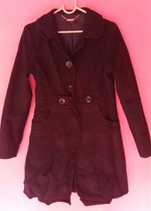 Elegant Black Overcoat