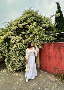 Korean Long White Skirt!!!