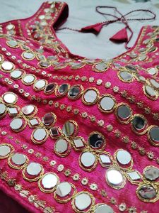 Stunning Mirror Work Blouse