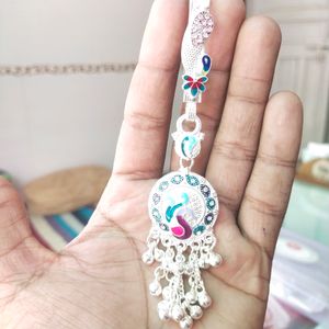 Pure Silver Saree Waist key, चटका, कमरबंद(27.95Gm)
