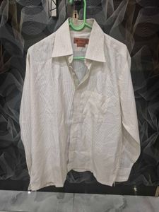 Classic Striped Button-Up Shirt