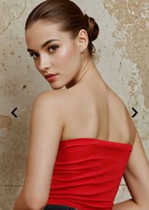 Red Star Tube Top