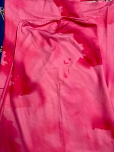 Vibrant Pink Tie-Dye Maxi Dress