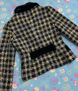 Vintage Plaid Coat