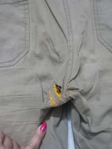Khaki Cargo Joggers