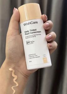 WishCare Daily Tinted Fluid Sunscreen SPF 50+