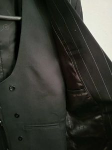 Men's Classic Striped Suit