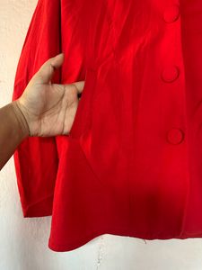 WOMEN WINTER RED COAT/BLAZER FOR