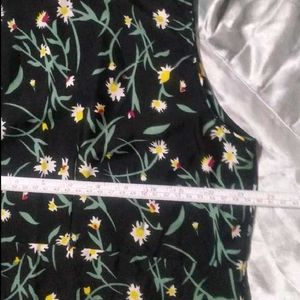 Floral Print Sleeveless Maxi Dress