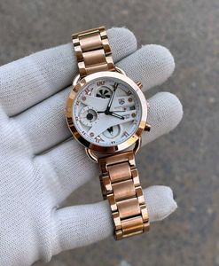 Rose Gold Chronograph Watch