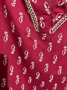 Three beautiful straight kurti in combo set