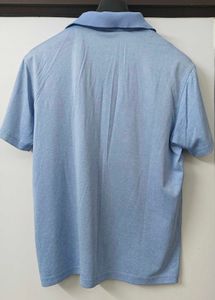 Men's Light Blue FILA Polo Shirt