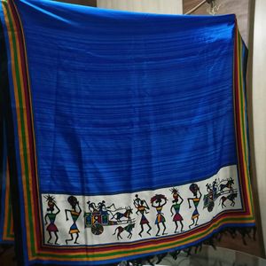 Blue Dupatta Stole