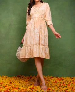 Very Awesome Georgette Frill Dress