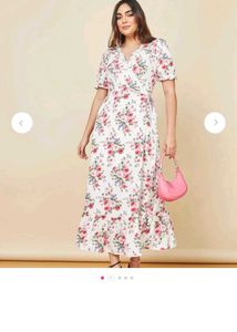 Floral Wrap Maxi Dress