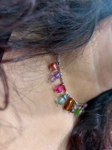 Colorful Beaded Choker Necklace