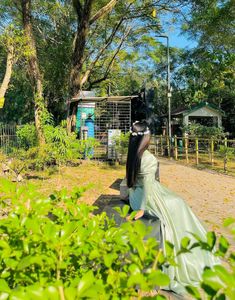 Elegant Mint Green Gown