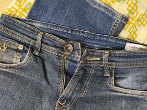 Calvin Klein Blue Denim bootcut Jeans