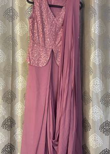 Pre-Draped Saree | Ready to Wear | Excellent Condi