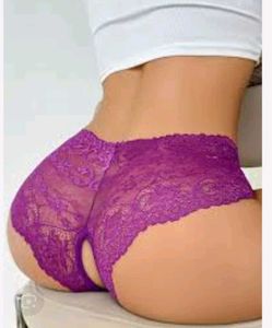 Lace Bikini Briefs with