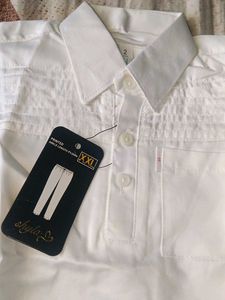 White Kurta Set