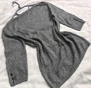 🎉Buy1 Get1 Free🎉Mango Grey Sweater L