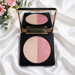 Manish Malhotra Blush & Highlighter Duo Sweet lust