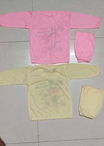 Cute Bear Print Pajama Set