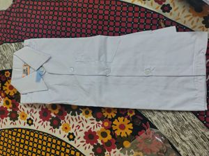 White Collared Shirt and Pant - pack of 2